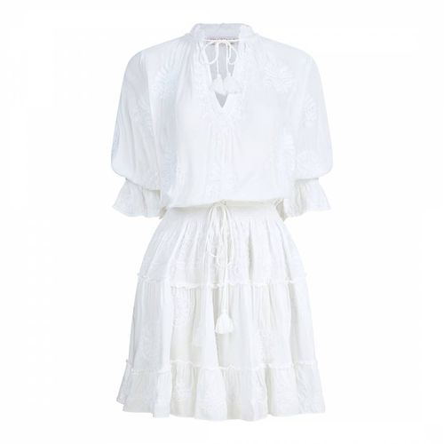 White Sienna Dress - Pranella - Modalova