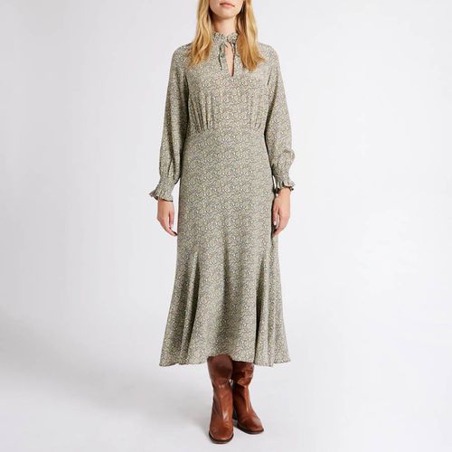 Autumn Liberty Silk Frill Collar Dress - REALLY WILD - Modalova