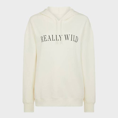 Cream Organic Cotton Hoodie - REALLY WILD - Modalova