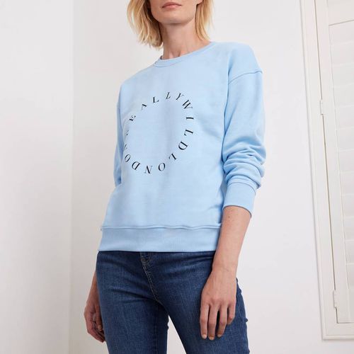 Blue Organic Cotton Sweatshirt - REALLY WILD - Modalova