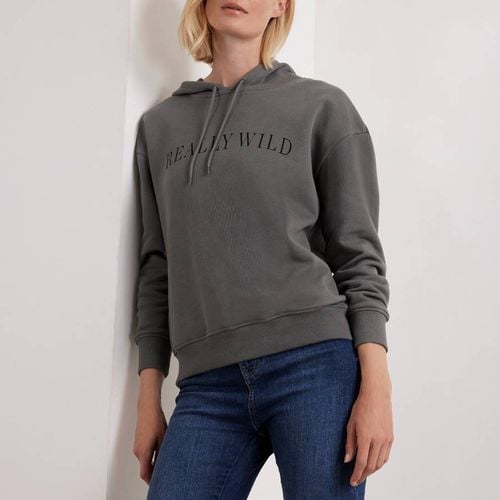 Grey Organic Cotton Hoodie - REALLY WILD - Modalova