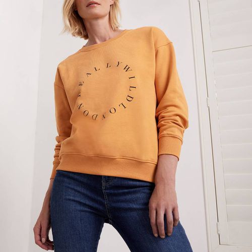 Orange Organic Cotton Sweatshirt - REALLY WILD - Modalova