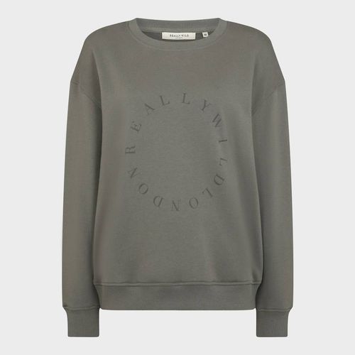 Grey Organic Cotton Sweatshirt - REALLY WILD - Modalova