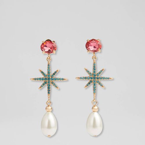 Fuchsia Aurora Earrings - L K Bennett - Modalova