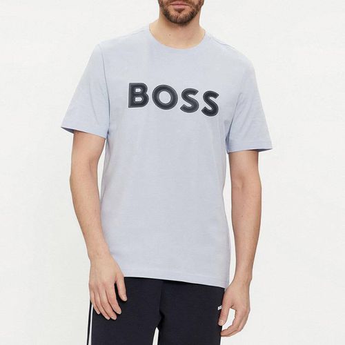 Light Regular Fit Cotton T-Shirt - BOSS - Modalova