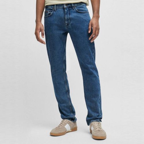 Mid Blue Delaware Stretch Jeans - BOSS - Modalova