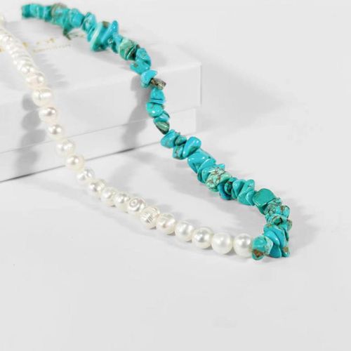 Turquoise Necklace - Sound Of Pearls London - Modalova