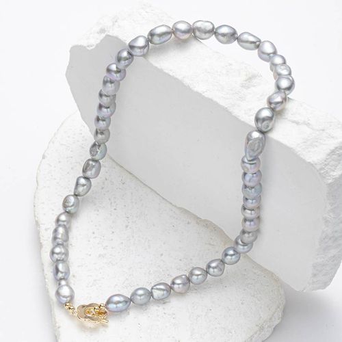 Silver Wish Necklace - Sound Of Pearls London - Modalova