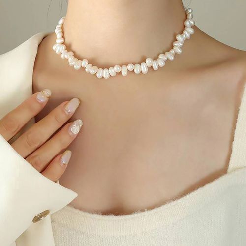 White Rice Necklace - Sound Of Pearls London - Modalova