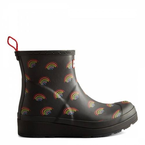 Women's Rainbow Print Play Short Ankle Boot - Hunter - Modalova