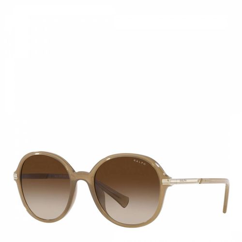 Shiny Milky Light Sunglasses 54mm - Ralph Lauren - Modalova