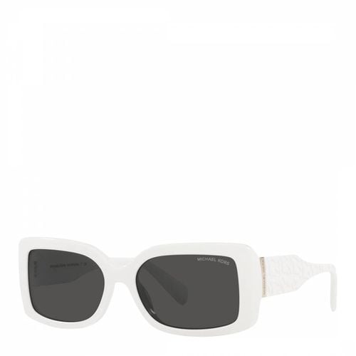 Optic White Corfu Sunglasses 56mm - Michael Kors - Modalova