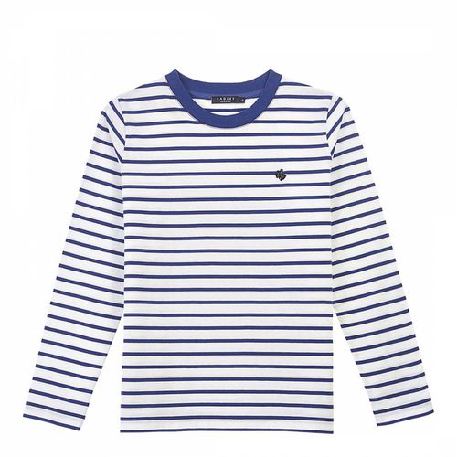 Blue/ White Linden Garden - Long Sleeve Striped T-shirt - Radley - Modalova