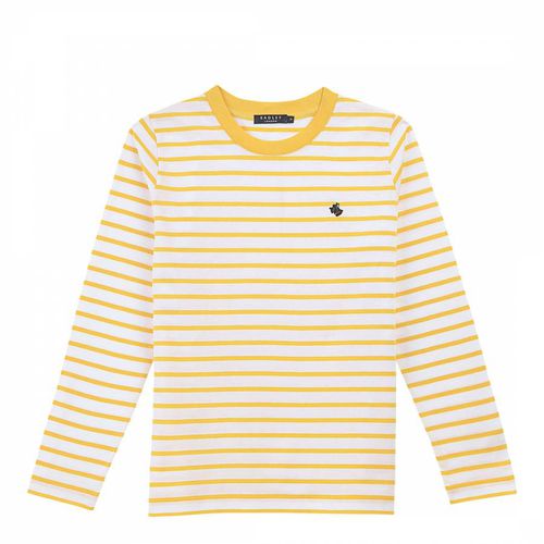 Yellow Linden Gardens - Long Sleeve Striped T-Shirt - Radley - Modalova