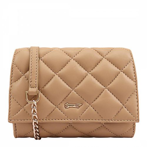 Gold Quilted Leather Deshka Crossbody Bag - Paul Costelloe - Modalova