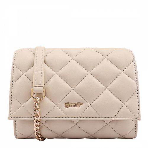 Beige Quilted Leather Deshka Crossbody Bag - Paul Costelloe - Modalova