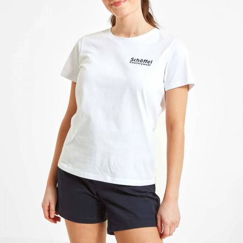 White Torre Cotton T-Shirt - Schöffel - Modalova