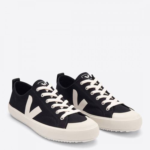 Men's Black Nova Canvas Trainers - VEJA - Modalova