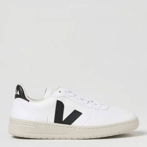 Men's White/Black V-10 CWL Trainer - VEJA - Modalova