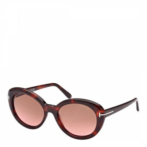 Women's Red Lily Sunglasses 55mm - Tom Ford - Modalova