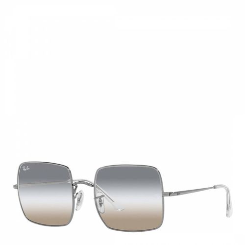 Gunmetal Square Sunglasses - Ray-Ban - Modalova