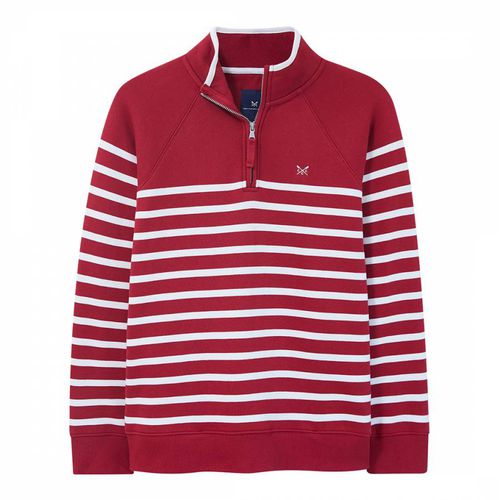 Red Cotton Sweatshirt - Crew Clothing - Modalova