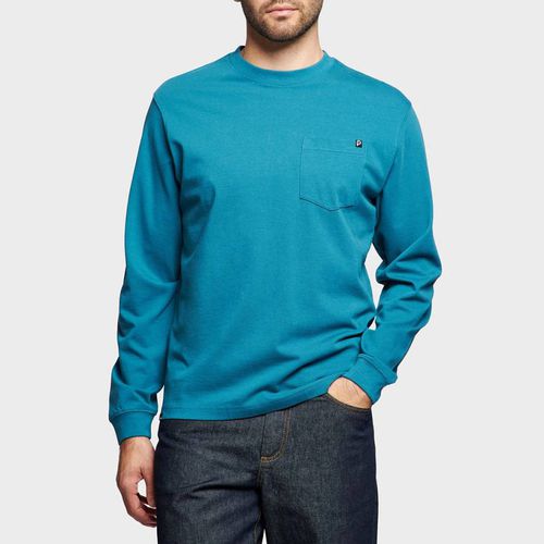 Blue Cotton Long Sleeve T-Shirt - Penfield - Modalova