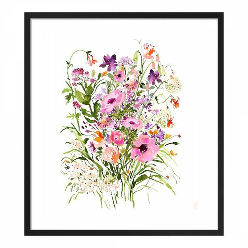 Chelsea Floral Spray 40x50cm Framed Print - Summer Thornton - Modalova
