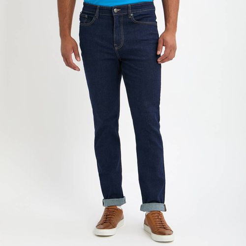 Dark Indigo Slim Fit Jeans - Crew Clothing - Modalova