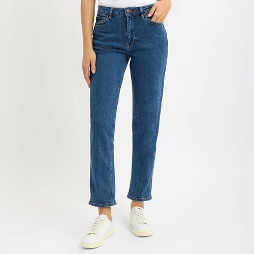 Blue Denim Girlfriend Jeans - Crew Clothing - Modalova