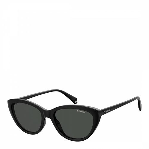 Black Cat Eye Sunglasses 55mm - Polaroid - Modalova