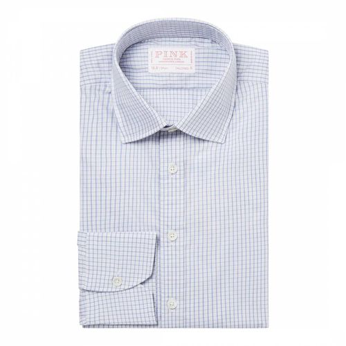 Tailored Fit Twill Check Cotton Shirt - Thomas Pink - Modalova