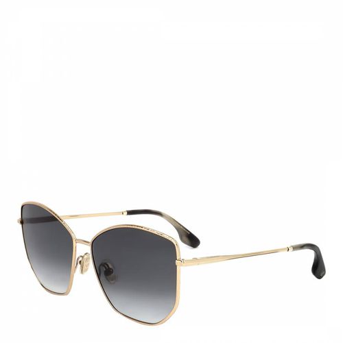 Gold Smoke Oval Sunglasses 59mm - Victoria Beckham - Modalova