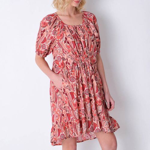 Pink Rosevear Cotton Dress - Burgs - Modalova