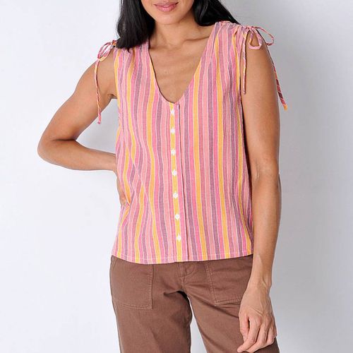 Pink Cawsand Cotton Top - Burgs - Modalova