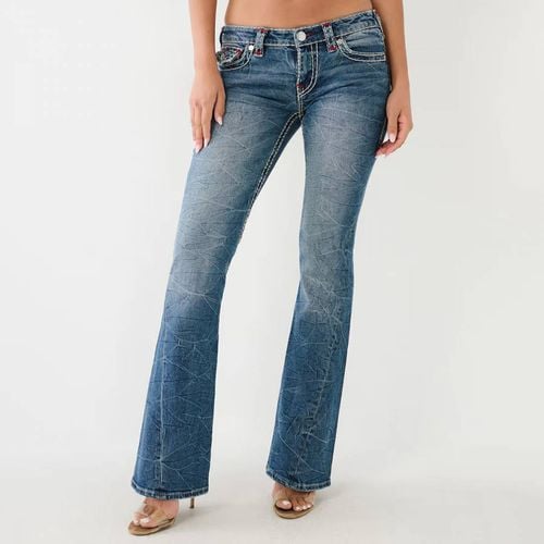 Indigo Joey Low Rise Flare Stretch Jeans - True Religion - Modalova