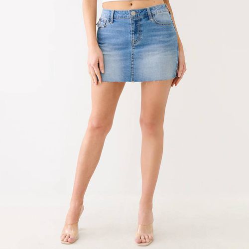 Blue Sadie Mini Skirt - True Religion - Modalova