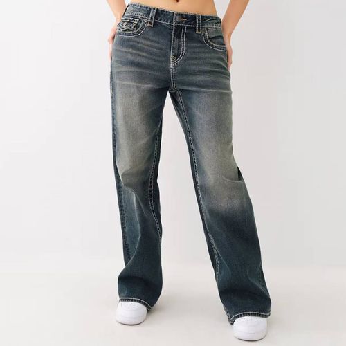 Washed Bobbi Baggy Stretch Jeans - True Religion - Modalova