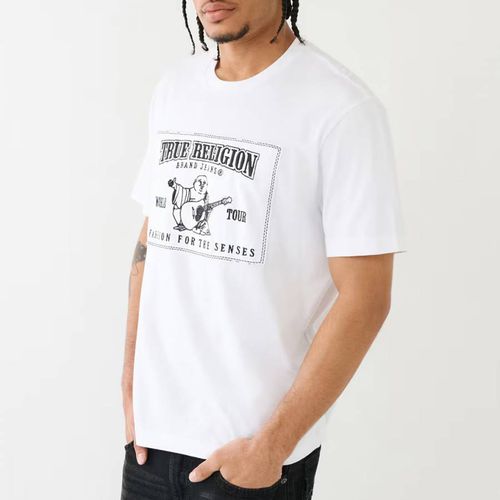 Relaxed Applique Cotton T-Shirt - True Religion - Modalova