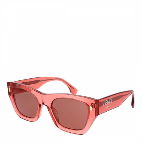 Women's Pink Fendi Sunglasses 53mm - Fendi - Modalova