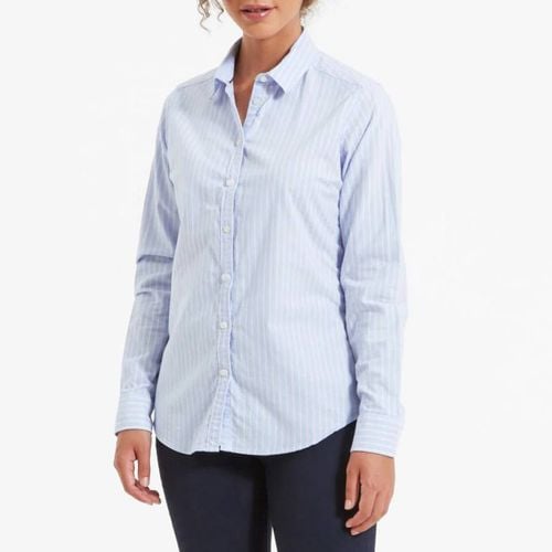 Blue Cley Cotton Oxford Shirt - Schöffel - Modalova