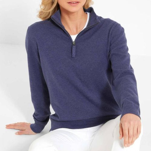 Navy Polperro Cotton Sweatshirt - Schöffel - Modalova