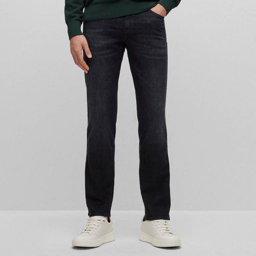 Washed Delaware Slim Stretch Jeans - BOSS - Modalova