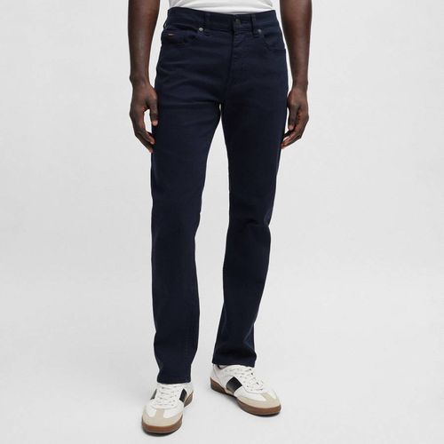 Navy Delaware Slim Stretch Jeans - BOSS - Modalova