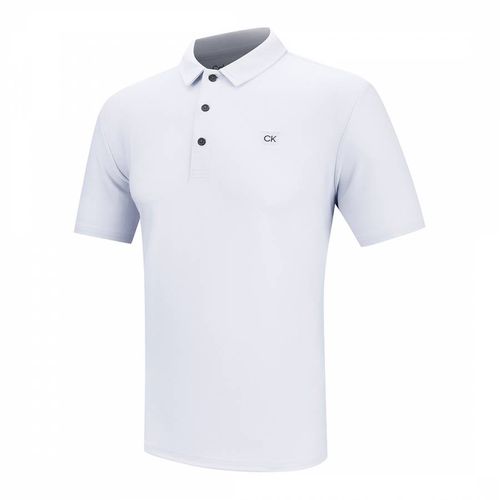 White Calvin Klein Technical Polo - Calvin Klein Golf - Modalova