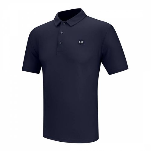 Navy Calvin Klein Technical Polo - Calvin Klein Golf - Modalova