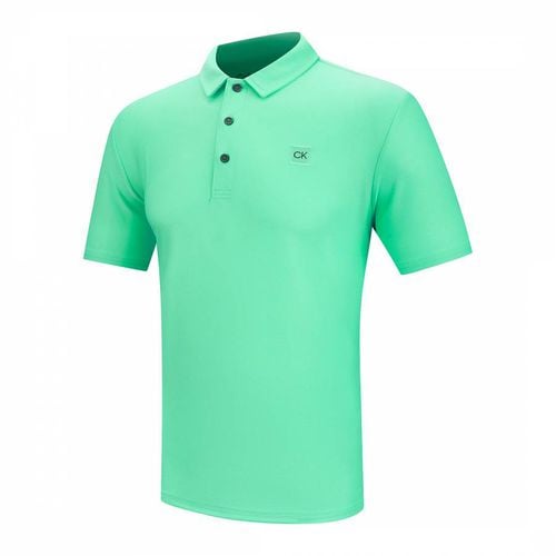 Mint Calvin Klein Technical Polo - Calvin Klein Golf - Modalova