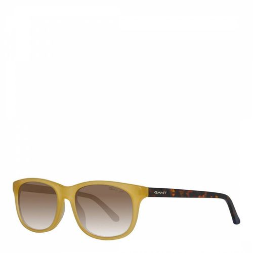 Men's Matte Yellow Sunglasses 54mm - Gant - Modalova