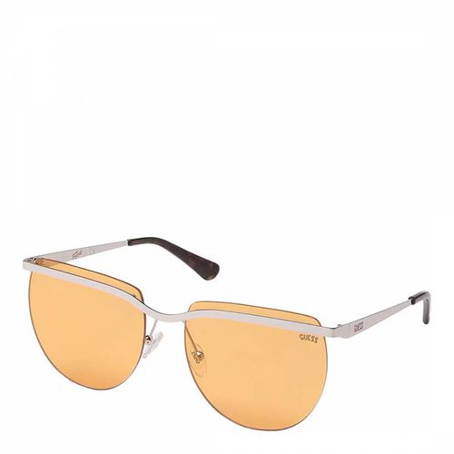 Women's Silver Sunglasses 59mm - Guess - Modalova