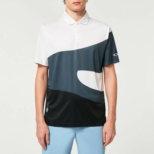 Dark Blue Reduct Wave Polo - Oakley - Modalova